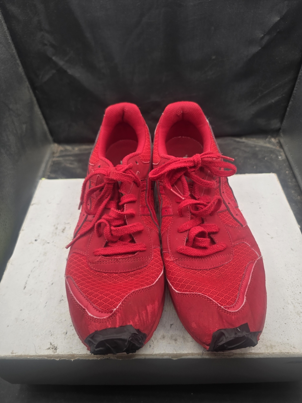 Asics Red Men's Athletic Running Sneakers